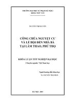 Công chúa nguyệt cư và lễ hội đền nhà bà tại lâm thao, phú thọ