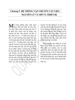 Bài giảng thiết kế hệ thống sản xuất   chương 5 hệ thống vận chuyển vật liệu   nguyên lý và mô tả thiết bị