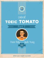 chữa đề toeic tomato PART 7