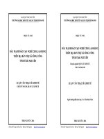 Luận văn thạc sĩ kinh tế Đẩy mạnh đào tạo nghề cho lao động trên địa bàn thị xã Sông Công tỉnh Thái Nguyên