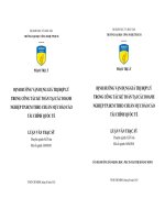 Định hướng vận dụng giá trị hợp lý trong công tác kế toán tại các doanh nghiệp thành phố Hồ Chí Minh theo chuẩn mực báo cáo tài chính quốc tế