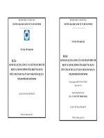 ĐÁNH GIÁ SỰ HÀI LÒNG CỦA NGƯỜI DÂN ĐỐI VỚI DỊCH VỤ HÀNH CHÍNH CÔNG KHI ỨNG DỤNG TIÊU CHUẨN ISO TẠI ỦY BAN NHÂN DÂN QUẬN 1 THÀNH PHỐ HỒ CHÍ MINH