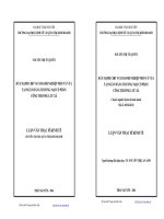 Luận văn thạc sĩ kinh tế Đẩy mạnh cho vay doanh nghiệp nhỏ và vừa tại Ngân hàng Thương mại Cổ phần Công thương Lưu Xá