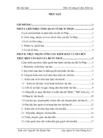 Tiểu luận kỹ năng tổ chức kiểm tra: THỰC TRẠNG CÔNG TÁC KIỂM SOÁT VÀ TỔ CHỨC THỰC HIỆN VĂN BẢN CỦA BỘ TƯ PHÁP