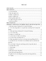 Báo cáo kiến tập: Thực trạng công tác tuyển dụng cán bộ, công chức cấp xã” ở huyện Hà Quảng, tỉnh Cao Bằng