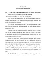 Đề cương Ôn Tập Môn: Tư Tưởng Hồ Chí Minh