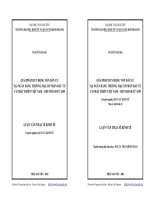 Giải pháp huy động vốn dân cư tại ngân hàng thương mại cổ phần đầu tư và phát triển Việt Nam chi nhánh Từ Sơn