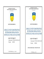 Đánh giá các nhân tố ảnh hưởng đến việc trễ tiến độ trong thời gian thi công đối với các dự án nhà cao tầng tại thành phố Hồ Chí Minh