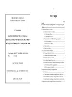 Giải pháp huy động vốn và nâng cao hiệu quả sử dụng vốn cho đầu tư phát triển trên địa bàn tỉnh ĐắkLắk giai đoạn 2006 – 2010