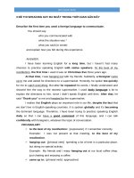 3 đề THI  IELTS_SPEAKING RA NHIỀU NHẤT