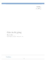 giáo án thi giảng đường tròn