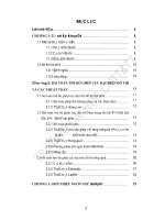 Ứng dụng lý thuyết đồ thị giải một số bài toán trong thực tế 