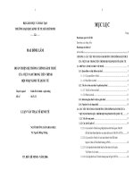 Hoàn thiện hệ thống chính sách thuế của Việt Nam trong tiến trình hội nhập kinh tế quốc tế