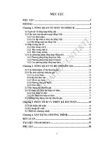 Ứng dụng hệ chuyên gia trong xây dựng chương trình đọc văn bản tiếng việt có ngữ điệu 