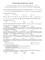 16 đề ôn thi đại học môn vật lý lớp 12