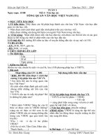 Giáo án ngữ văn 10 đầy đủ cả năm