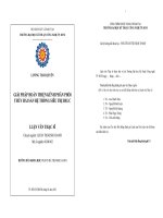 Giải pháp hoàn thiện kênh phân phối thủy hải sản hệ thống siêu thị Big C