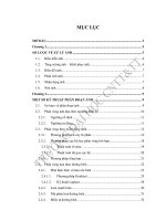 TÌM HIỂU một số PHƯƠNG PHÁP PHÂN ĐỌAN ẢNH và KHẢ NĂNG ỨNG DỤNG 