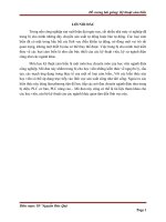 Kỹ thuật cảm biến và ứng dụng