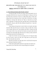 Bồi dưỡng học sinh giỏi ngữ văn 9