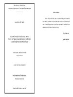 Giải pháp hoàn thiện hoạt động chăm sóc khách hàng dịch vụ bưu kiện tại Bưu điện Thành phố Đà Lạt