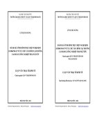 Luận văn thạc sĩ kinh tế Đánh giá tình hình thực hiện về tự tài chính tại trường cao đẳng công nghiệp Thái Nguyên