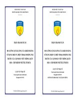 Đo lường sự hài lòng của khách hàng sử dụng dịch vụ điện thoại di động trả trước của tập đoàn viễn thông QĐ chi nhánh Viettel thành thành phố Hồ Chí Minh.pdf