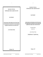 ĐÁNH GIÁ HIỆU QUẢ ĐIỀU TRỊ RỐI LOẠN CHUYỂN HOÁ LIPID MÁU Ở BỆNH NHÂN ĐÁI THÁO ĐƢỜNG TÝP 2 BẰNG MEDIATOR TẠI BỆNH VIỆN ĐA KHOA TRUNG ƢƠNG THÁI NGUYÊN