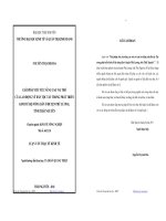 Giải pháp chủ yếu nâng cao vai trò của lao động nữ dân tộc Tày trong phát triển kinh tế hộ nông dân ở huyện Phú Lương tỉnh Thái Nguyên