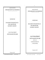 Luận văn thạc sĩ kinh tế Đào tạo nghề gắn với giải quyết việc làm cho lao động nông thôn huyện Phổ Yên tỉnh Thái Nguyên