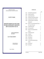 Định hướng marketing quan hệ tác động trong ngành Logistics ở Việt Nam