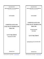 Giải pháp nâng cao chất lượng cán bộ, công chức thành phố Bắc Ninh tỉnh Bắc Ninh