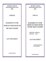 Du lịch quốc tế và vấn đề thị thực xuất nhập cảnh Việt Nam  thực trạng và giải pháp