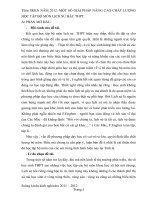 skkn một số GIẢI PHÁP NÂNG CAO CHẤT LƯỢNG học tập bộ môn LỊCH sử bậc THPT 