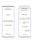 Đánh giá năng lực cạnh tranh của tổng công ty bảo hiểm nhân thọ việt nam hậu WTO