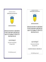 Đánh giá sự hài lòng của khách hàng về chất lượng dịch vụ khai thuế qua mạng (TVan Taxonline) của công ty cổ phần TS24 cung cấp