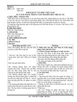 Giáo án ngữ văn 12 đầy đủ cả năm