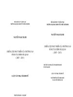 Chiến lược phát triển của trường Cao đẳng Tài chính Hải Quan (2007 – 2015)