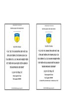 Các yếu tố ảnh hưởng đến mức độ công bố thông tin trong báo cáo tài chính của các doanh nghiệp niêm yết trên cơ sở giao dịch chứng khoán thành phố Hồ Chí Minh