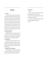 Đề xuất các giải pháp liên quan đến xây dựng  và  phát triển thị  trường giao sau nhằm phòng ngừa rủi ro biến động giá cà phê.