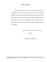 Phát triển các doanh nghiệp nhỏ và vừa hoạt động trong lĩnh vực nông nghiệp trên địa bàn tỉnh thái nguyên