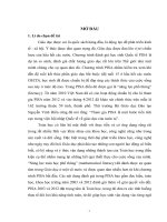 Tóm tắt luận văn: Phát triển năng lực vận dụng toán học vào thực tiễn (theo PISA) cho học sinh trong dạy học môn Toán lớp 10 trung học phổ thông