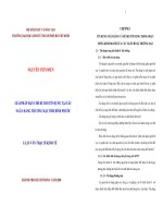 Giải pháp hạn chế rủi ro tín dụng tại các ngân hàng Thương mại tỉnh Bình Phước