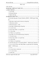 Báo cáo kiến tập quản trị văn phòng tại Văn phòng HĐND – UBND huyện Thanh Ba, tỉnh Phú Thọ