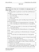 Báo cáo kiến tập quản trị văn phòng tại Vụ Phát triển Khoa học và Công nghệ Địa phương trực thuộc Bộ Khoa học và Công nghệ