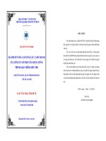 GIẢI PHÁP NÂNG CAO N I PHÁP NÂNG CAO NĂNG LỰC CẠNH TRANH NH TRANH CỦA CÔNG TY C A CÔNG TY CỔ PHẦN XÂY D N XÂY DỰNG CÔNG NG CÔNG TRÌNH GIAO THÔNG B TRÌNH GIAO THÔNG BẾN TRE