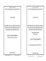 Hoàn thiện công tác kiểm soát chi đầu tư xây dựng cơ bản qua Kho bạc Nhà nước huyện Phú Lương tỉnh Thái Nguyên