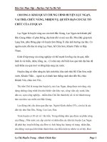 Báo Cáo Thực Tập : CẢI CÁCH THỦ TỤC HÀNH CHÍNH Phòng nội vụ huyện lục ngạn