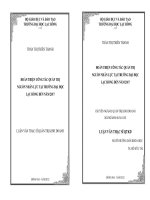 Hoàn thiện công tác quản trị nguồn nhân lực tại Trường Đại học Lạc Hồng đến năm 2017