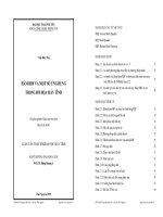 Hàm rbf và một số ứng dụng trong đồ họa máy tính